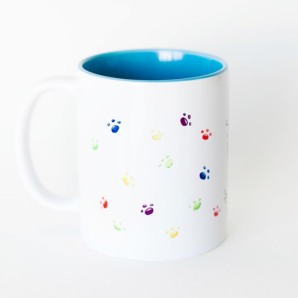 "Color Cat" mug