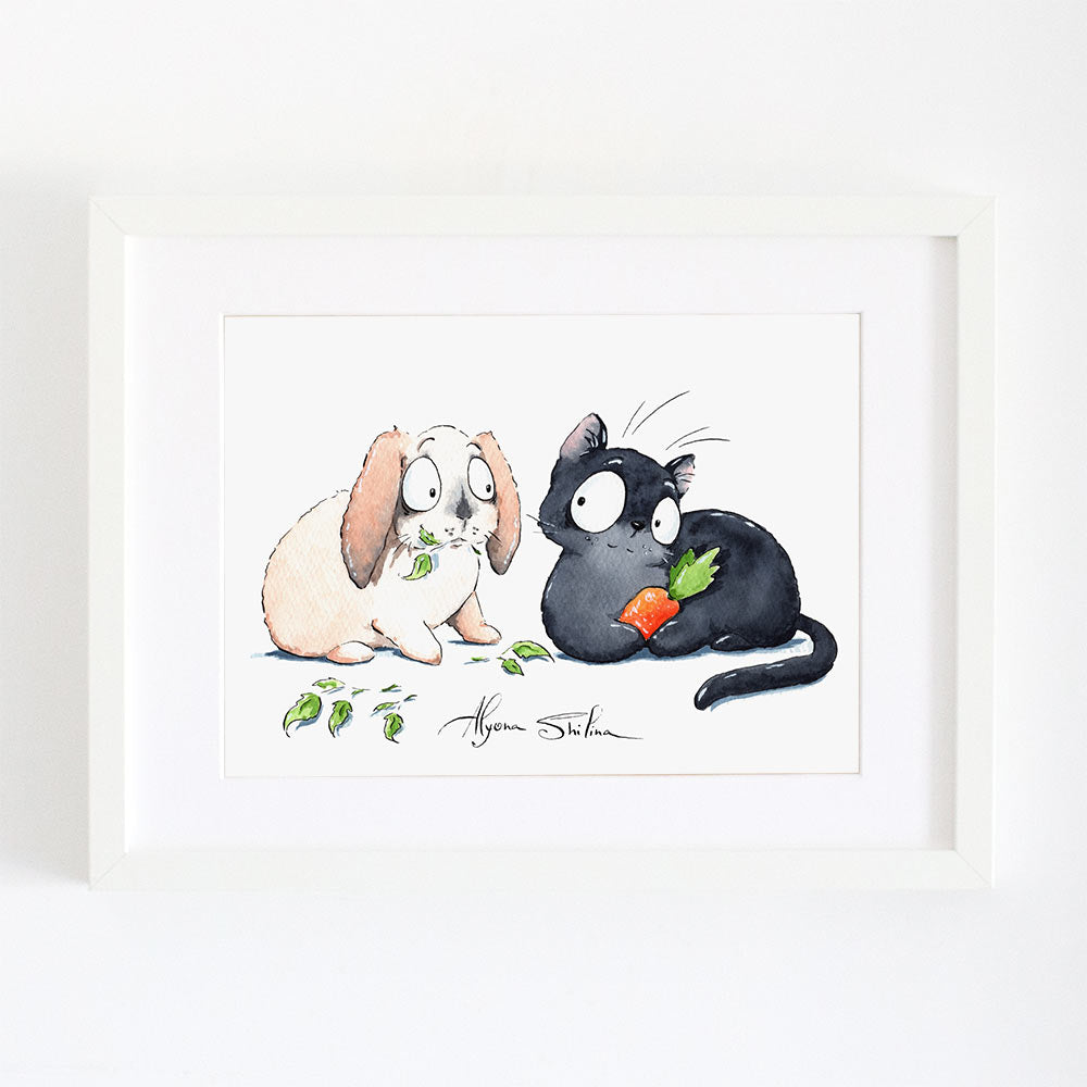 "Carrot" art print