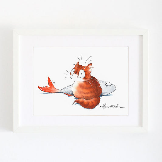 "Big Fish" art print