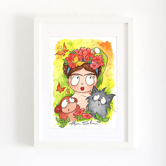 "Frida Kahlo" art print